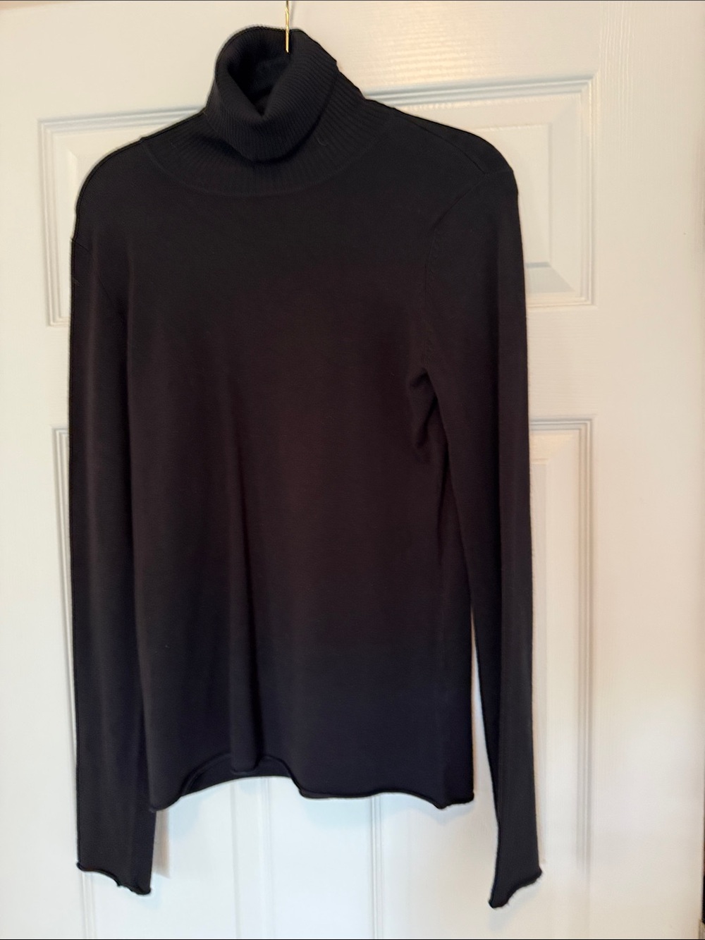 The Limited Black Turtleneck Sweater - Slim Fit